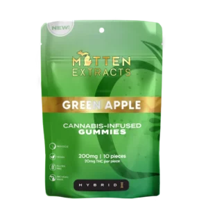 Mitten Extracts - Green Apple Gummies 200mg (10 Pack)