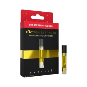 Mitten Extracts - Strawberry Cough 1g Vape Cartridge (Sativa)