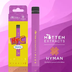 Mitten + Plus x HYMAN Disposable - HYC-Runtz 1g (Hybrid)