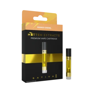 Mitten Extracts - Mango Diesel 1g Vape Cartridge (Sativa)